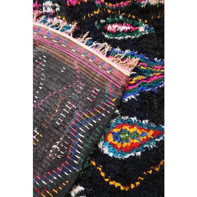 Vintage Moroccan Art Rug For Sale In Cleveland - Image 6 of 9