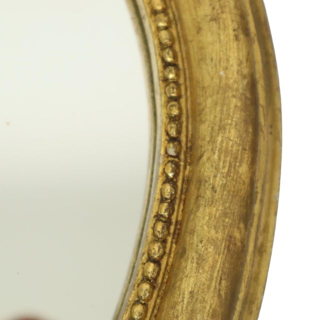 Gilded Baroque Style Mirror with Console, 1960s, Set of 2 For Sale - Image 12 of 18