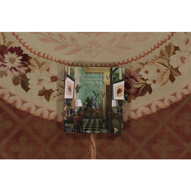 Antique French Aubusson Square Rug With Floral Medallion - Rug & Kilim For Sale - Image 9 of 9