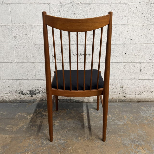 Set of 6 Arne Vodder for Sibast Danish Modern Teak Dining Chairs, 2 Arm 4 Side Circa 1960's For Sale - Image 11 of 16