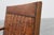 Art Deco Oak Lounge Chair with Woven Leather Back and Ochre Velvet, Belgium, 1920s For Sale - Image 3 of 15