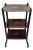 19th C French Inlaid 3 Tier Rosewood Ebony & Bronze Gallery Table Stand Etegere For Sale