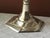 Silver Vintage Church Altar Holy Water Font & Candelabra, 33 3/4”t., Silver Plate, 11 Lb For Sale - Image 8 of 12