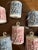 Children's Porcelain Handmade Christmas Tree Ornaments S/9 For Sale - Image 3 of 5