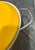 Vintage Cathrineholm Yellow Lotus Enamel Dutch Oven Lidded Pot For Sale In Tampa - Image 6 of 12