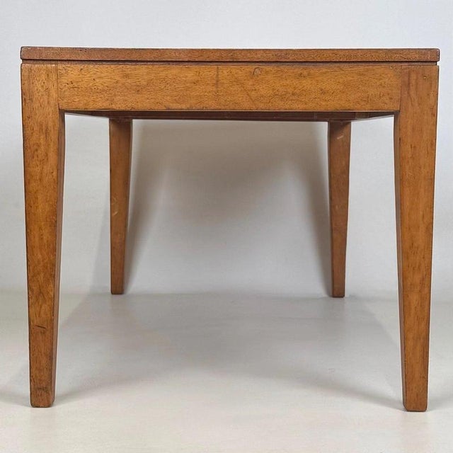 Gold 20th Century Satinwood Coffee Table For Sale - Image 8 of 11