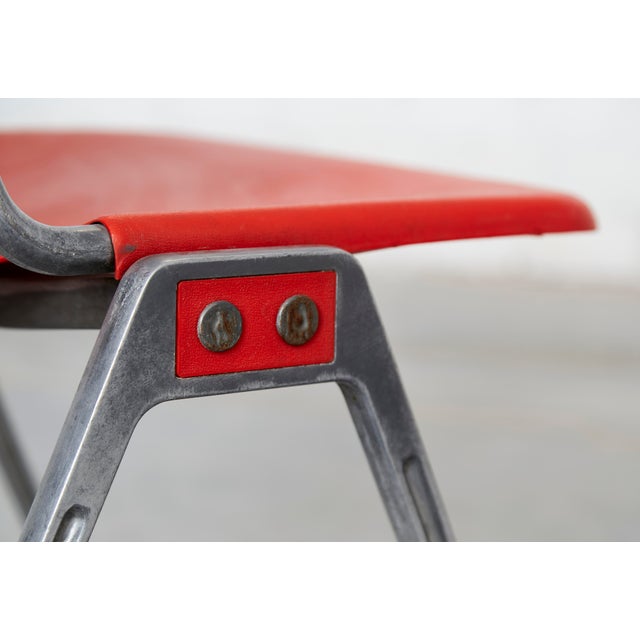 Model 1601 Stacking Chairs by Don Albinson for Knoll International, 1970s, Set of 4 For Sale - Image 6 of 17