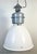 Large Industrial White Enamel Factory Lamp from Elektrosvit, 1990s For Sale - Image 6 of 17