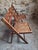 1960s Vintage French Beech Wood Folding Chairs, 1970s, Set of 2 For Sale - Image 5 of 12
