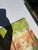 Up for consideration is a beautiful vintage colorful foliage and creek landscape painting on canvas. This would look...