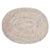 Boho Chic Artifacts Rattan Oval Placemat For Sale - Image 3 of 6