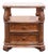 Drexel Heritage Talavera Collection Walnut Contemporary Spanish Mediterranean 27" Square Glass Topped Accent End Table For Sale