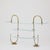 Spectacular early 20th-century metal and glass display shelving unit, originally used in a historic Modernista pastry...