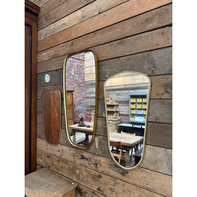 Vintage Mirrors, 1960s, Set of 3 For Sale - Image 3 of 10