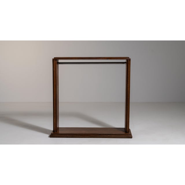 1920s France Art Deco White Wood Coat Rack For Sale - Image 9 of 15
