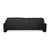 Alba 3-Seater Sofa in Black Leather from Brühl For Sale - Image 13 of 15