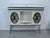Metal Antique Art Nouveau Buffet in White on Stringlegs, 1890s For Sale - Image 7 of 7