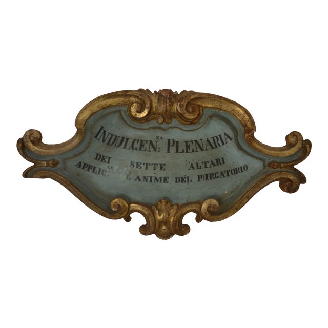 Spanish 1734 Wall Plaque Chairish
