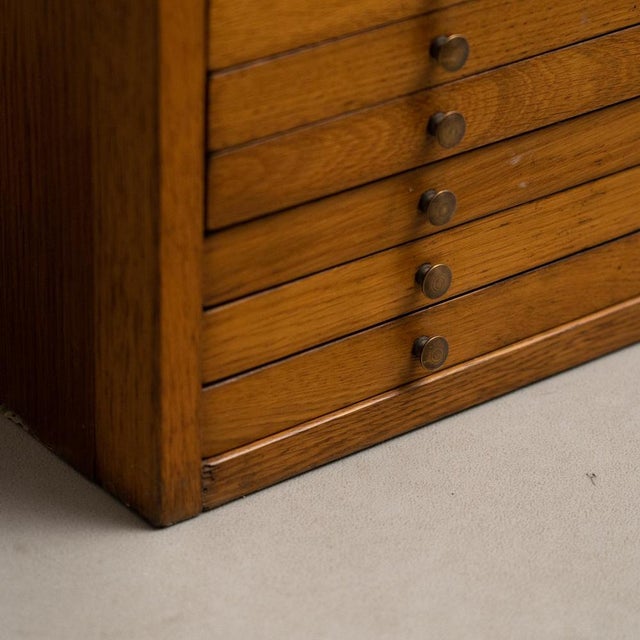 Vintage Pastel Paint Display Cabinet from Sennelier Paris, 1990 For Sale - Image 14 of 18