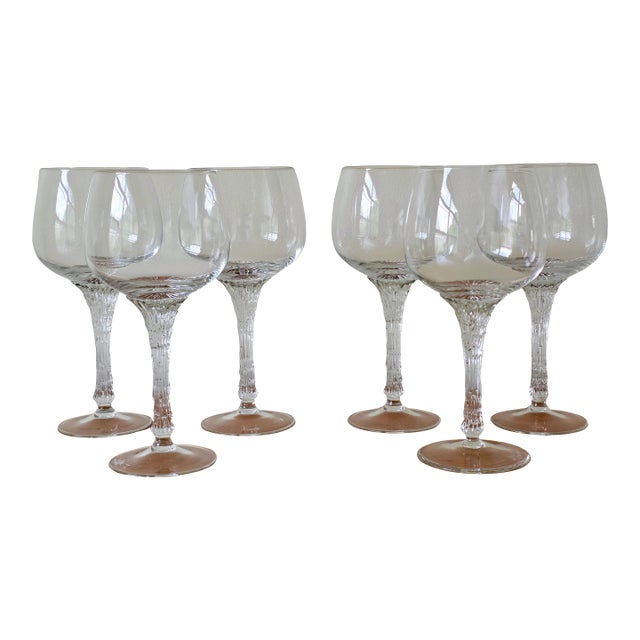 1970's Rosenthal Studio-Line Split Water Goblets by Pavel Hlava For Sale