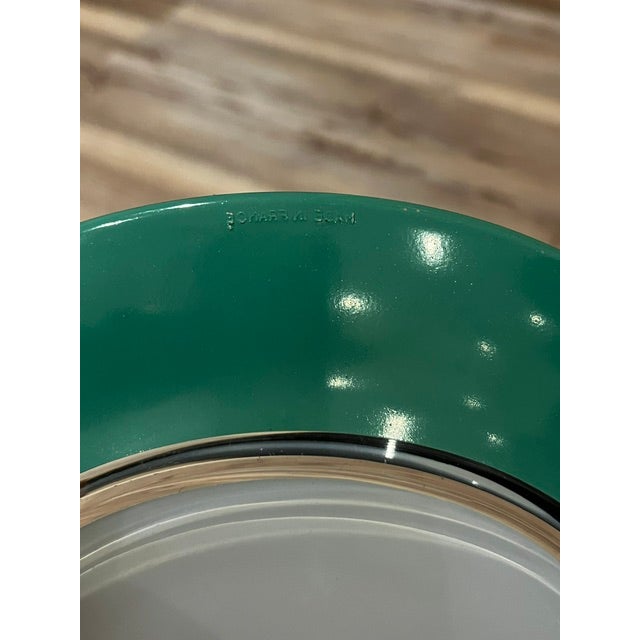 Mid-Century Modern Mid 20th Century Duralex France Two-Tone Tempered Glass Plates For Sale - Image 3 of 5