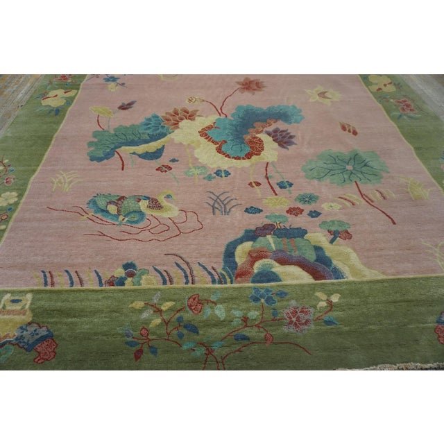 Contemporary Chinese Art Deco Style Carpet ( 8'10" X 11'8" )