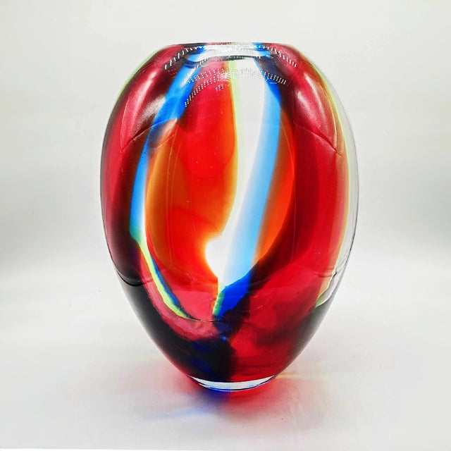 Vase in Murano Glass, Italy, 1970s For Sale - Image 7 of 7