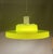Large Space Age UFO Lamp in Green Acrylic, 1970s For Sale - Image 4 of 12