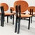 Velvet Chairs with Glossy Black Lacquered Frames attributed to G. Stoppino and L. Acerbis for Acerbis 1980s, Set of 8 For Sale - Image 18 of 18