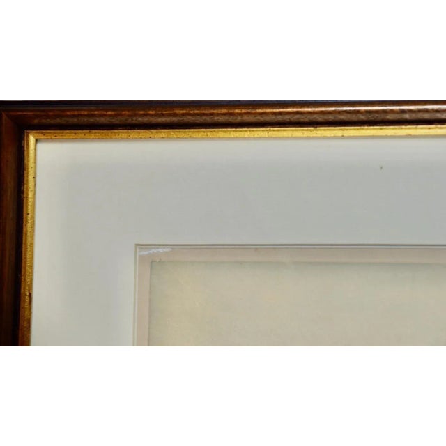 This is an original 19th century Currier and Ives hand-colored lithograph entitled "The Celebrated Trotting Team Edward...