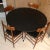 Table and 4 Rosewood Chairs, Italy, 1950s, Set of 5 For Sale - Image 12 of 18