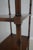 Regency Style 4 Tier Mahogany Bamboo Form Etagere For Sale - Image 9 of 12