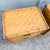 Dixie Boho Chic Herringbone Wicker Faux Bamboo Nightstands/Commodes by Dixie - A Pair For Sale - Image 4 of 9