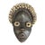 West African Dan Tribe Cowrie Shell Wood Mask For Sale