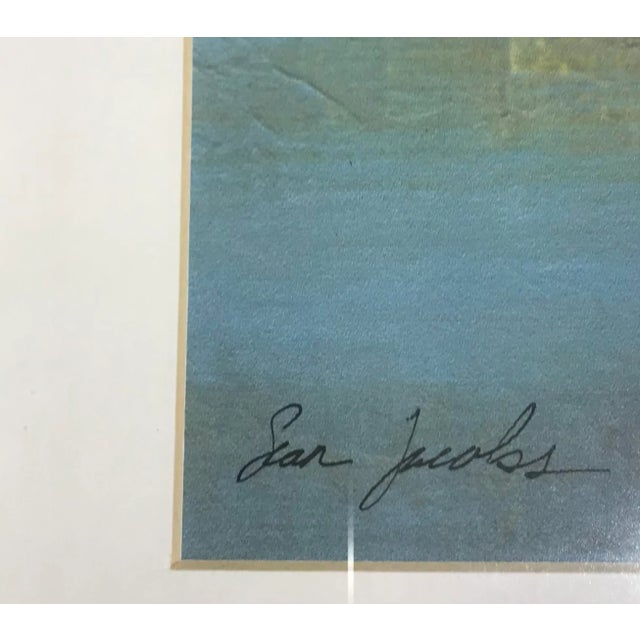 Abstract Framed Giclée Print, Signed and Numbered by Sean Jacobs For Sale - Image 4 of 5