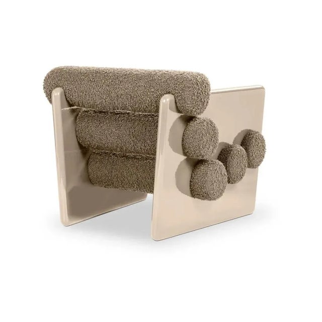 Charles Cormo Natural Armchair by Royal Stranger For Sale - Image 4 of 7