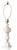 Exceptional pair of carved marble, or alabaster, table lamps, in excellent, original, clean and working condition. The...