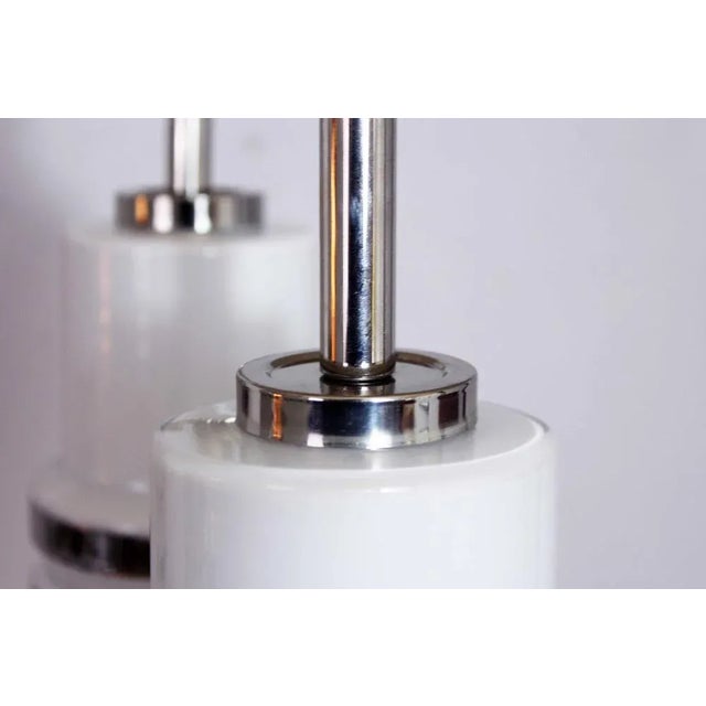 Silver Cascade Ceiling Lamp, 1970s For Sale - Image 8 of 12