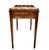 Wood Georgian-Style Kittinger Tea Table With Scalloped Gallery and Two Pullout Trays For Sale - Image 7 of 10