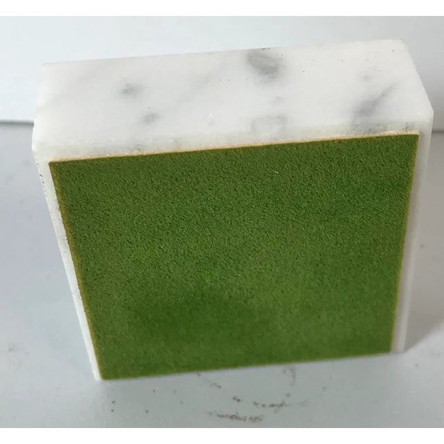 Stone Vintage Marble Mount Vernon Paperweight For Sale - Image 7 of 8