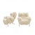 Pl19 “tre pezzi” model seats, designed by franco albini and franca helg in 1959. Vintage examples, italy, circa 1970....