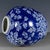 Chinese Blue and White Peony Floral Porcelain Ginger Jar With Lid For Sale - Image 4 of 8