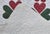 White 19thc Red & Green Double Hearts Applique Quilt W/ Swag Border For Sale - Image 8 of 11