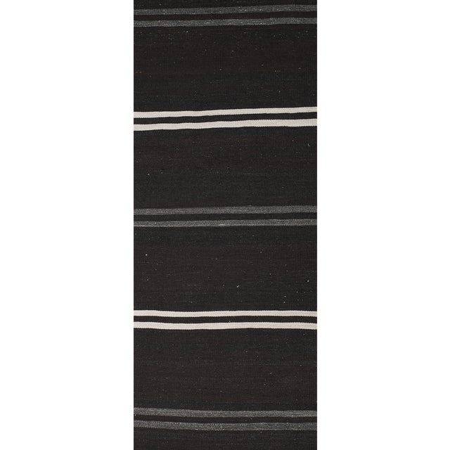 1960s Turkish. Goat Hair Kilim Runner - Stair Carpet 2'4'' X 19'5'' For Sale - Image 5 of 10