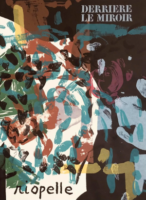 Riopelle Lithograph Dm11171 Derriere Le Miroir 1968