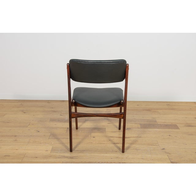 Model 49 Rosewood Dining Chairs by Erik Buch for Oddense Maskinsnedkeri, 1960s, Set of 4 For Sale - Image 11 of 18