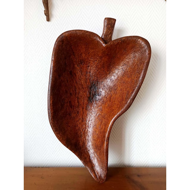 Large Brutalist Wooden Bowl, 1950s For Sale - Image 14 of 14
