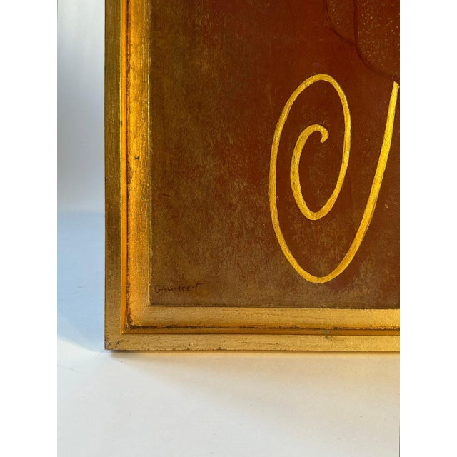 G. Suisse, French Female Nude Panel, 1925, Wood For Sale - Image 3 of 7