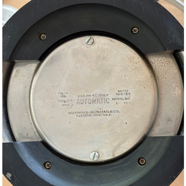 1930s 1930’s S Manning-Bowman Art Deco Globe Percolator Coffeemaker, For Sale - Image 5 of 8