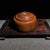 Brown Vintage Rosewood Tea Caddy With Turquoise Inlay & Engraved Poetry For Sale - Image 8 of 9